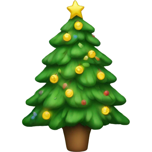Christmas tree emoji