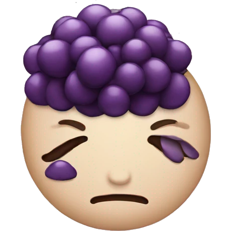 Blackberry sad emoji