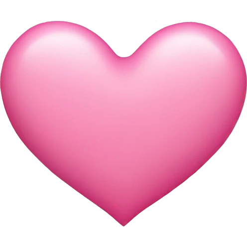 pink heart emoji