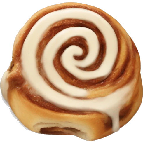 Cinnamon roll emoji