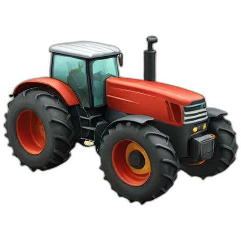 Tracteur emoji