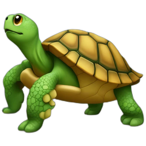 tortue sur baleinne emoji
