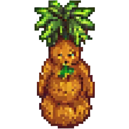 pixel art ginger root emoji