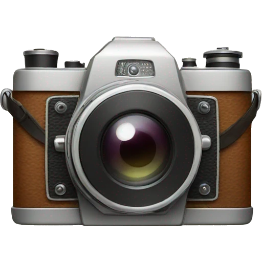 Vintage camera  emoji