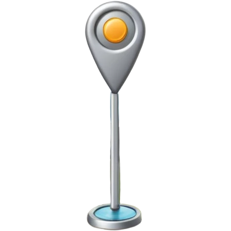 gps locater pin on west coast nz terrain map emoji