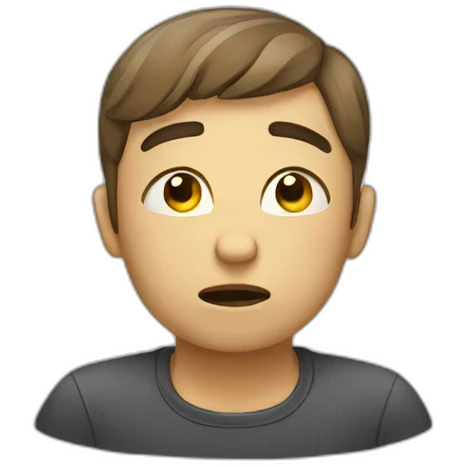 Tired  emoji