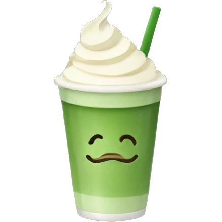 matcha latte emoji