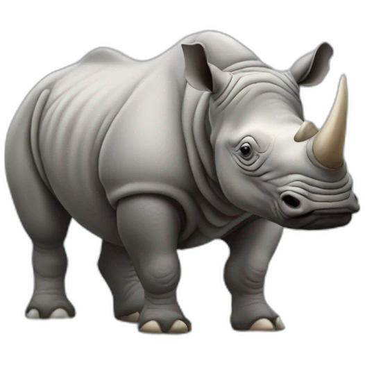 rhinocerous emoji