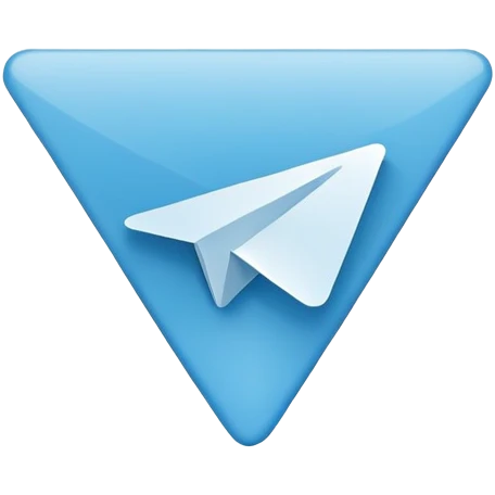 the Telegram logo emoji