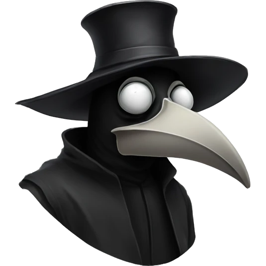 sad plague doctor emoji