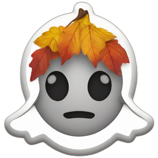 Snapchat Logo herbst emoji