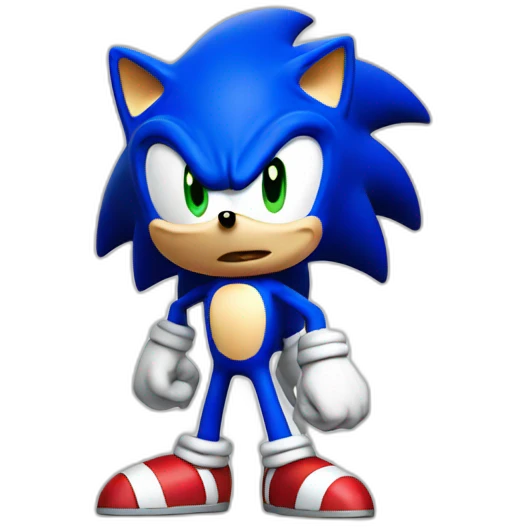 Sonic the Hedgehog emoji
