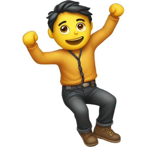 person on a rope emoji
