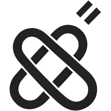 Logo with a L and a M emoji