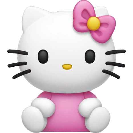 Hello kitty emoji