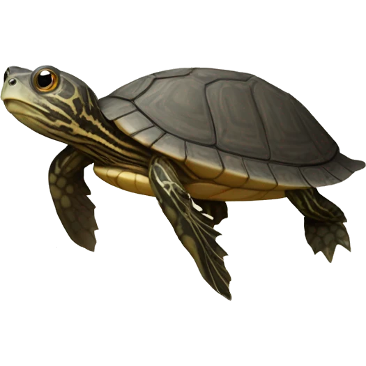 Map turtle emoji