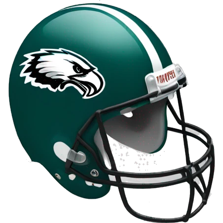 Philadelphia Eagles helmet emoji