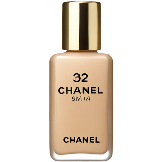 beige chanel makeup bottle emoji