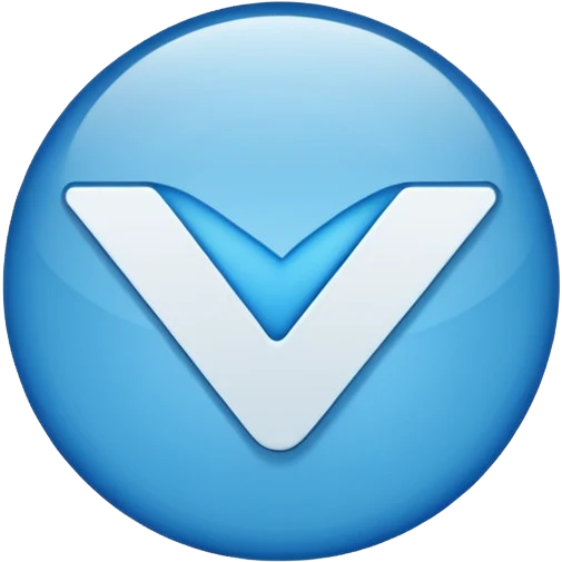 Blue verified check mark  emoji
