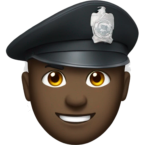 Badge policier ivoirien  emoji