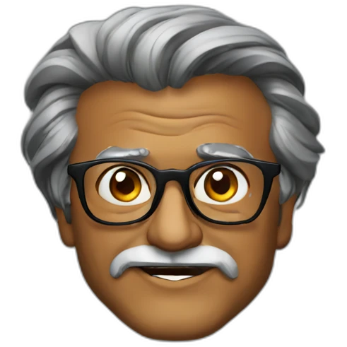 Film rajinikanth with glasses emoji