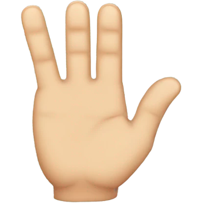 index finger emoji