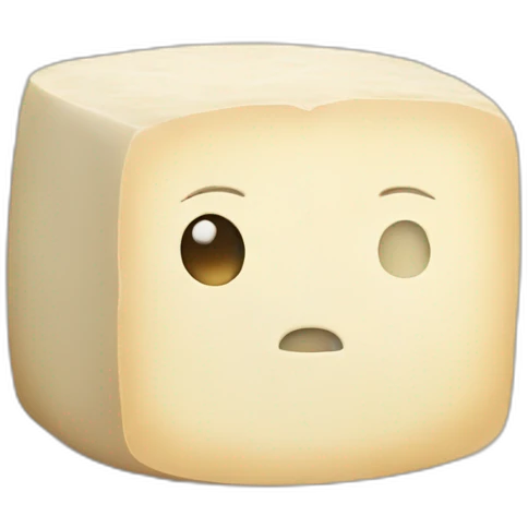 round tofu emoji