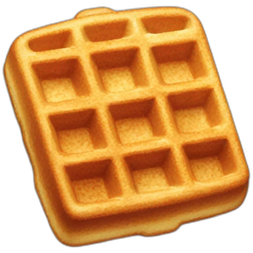 Waffle emoji