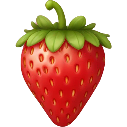 strawberry emoji