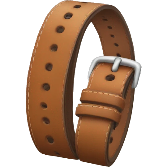 Leather strap  emoji