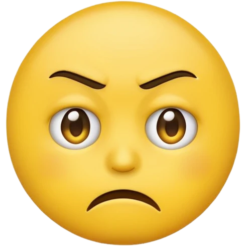 Emoji with a disgusted face emoji