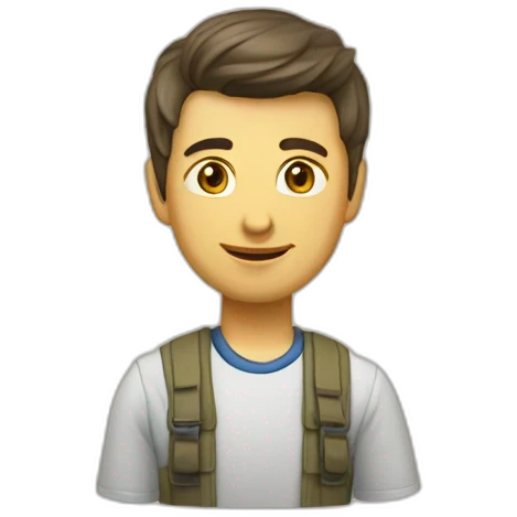 одноногий безрукий человек emoji