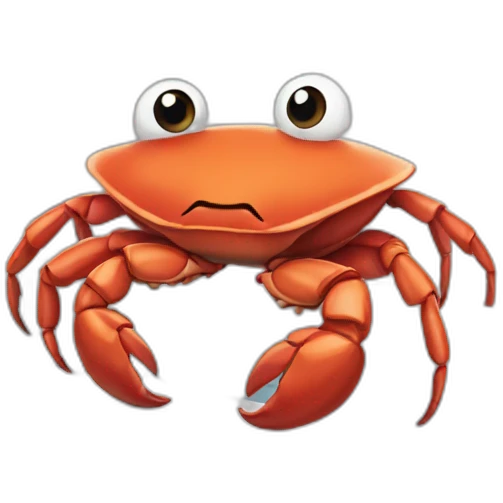crab in love emoji