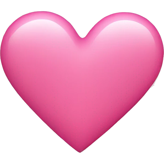 pink heart emoji