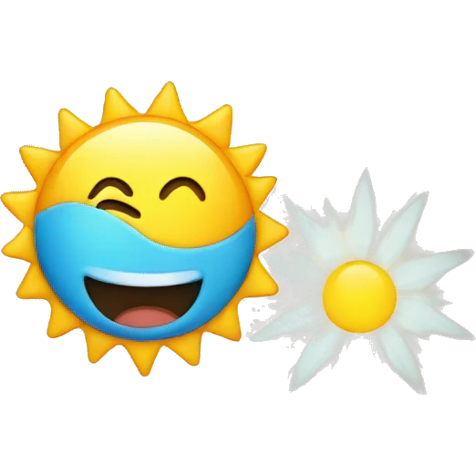 Sunshine emoji