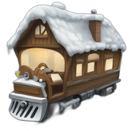 Tour Effel en hiver emoji