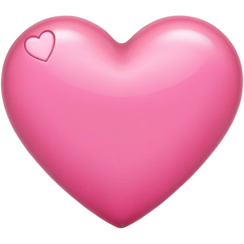 Pink heart emoji