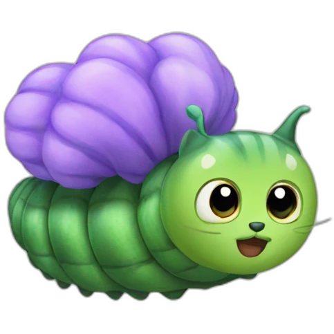 catierpillar emoji