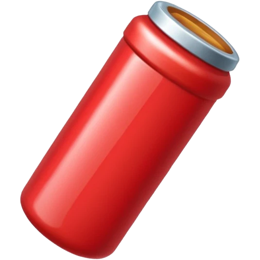 Red candy can emoji