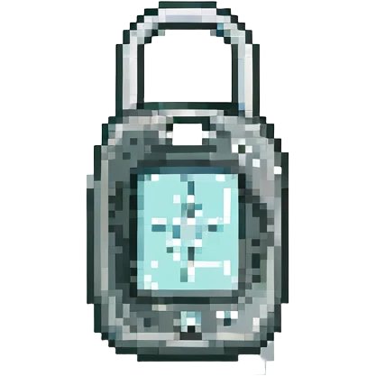 car key, pixel art style emoji