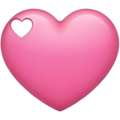 Heart pink  emoji
