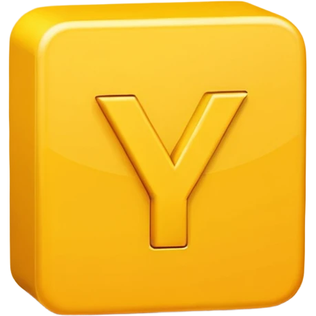 The letter Y emoji