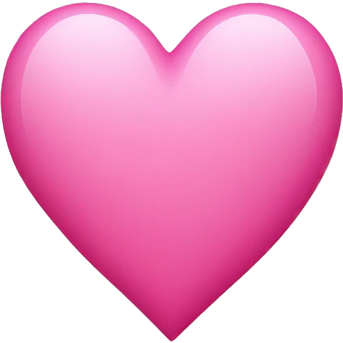 Pink heart emoji