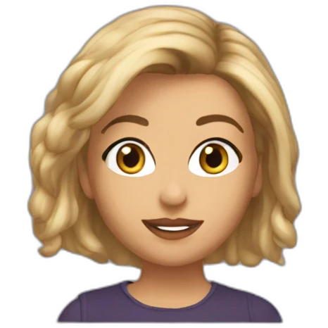 Leana bellanca brown hair emoji
