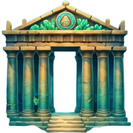 The Lost Island of Atlantis emoji