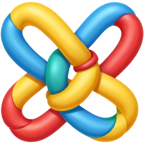 Balloon knot emoji