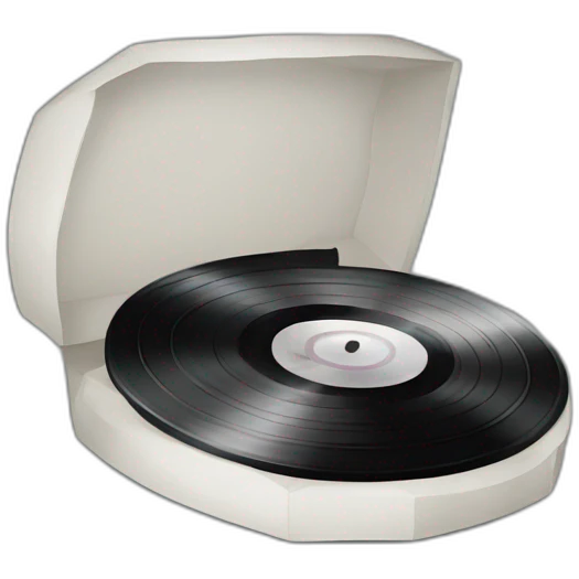 vinyl record emoji