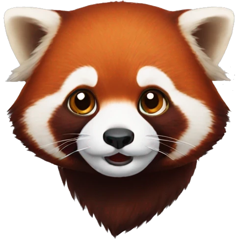 Red panda  emoji