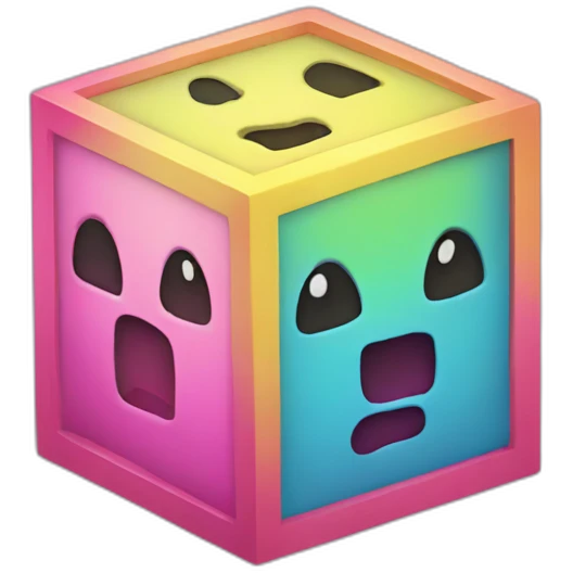 acid cube emoji