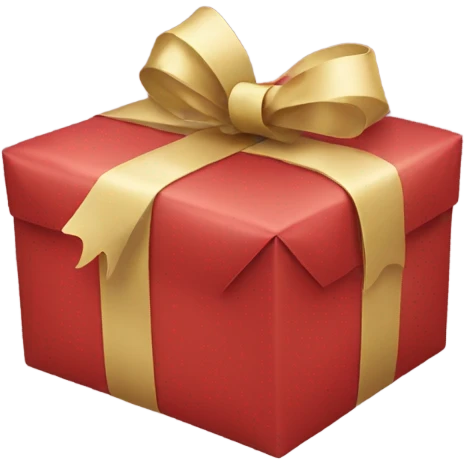 Unwrapping presents emoji